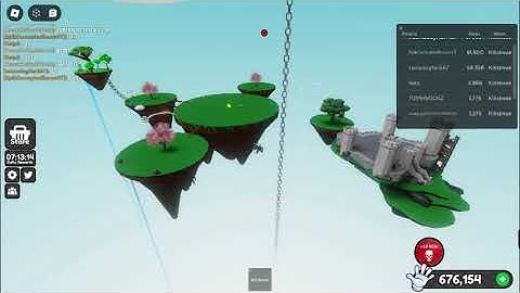 A hacker In Slap Battles - Killstreak Gamemode