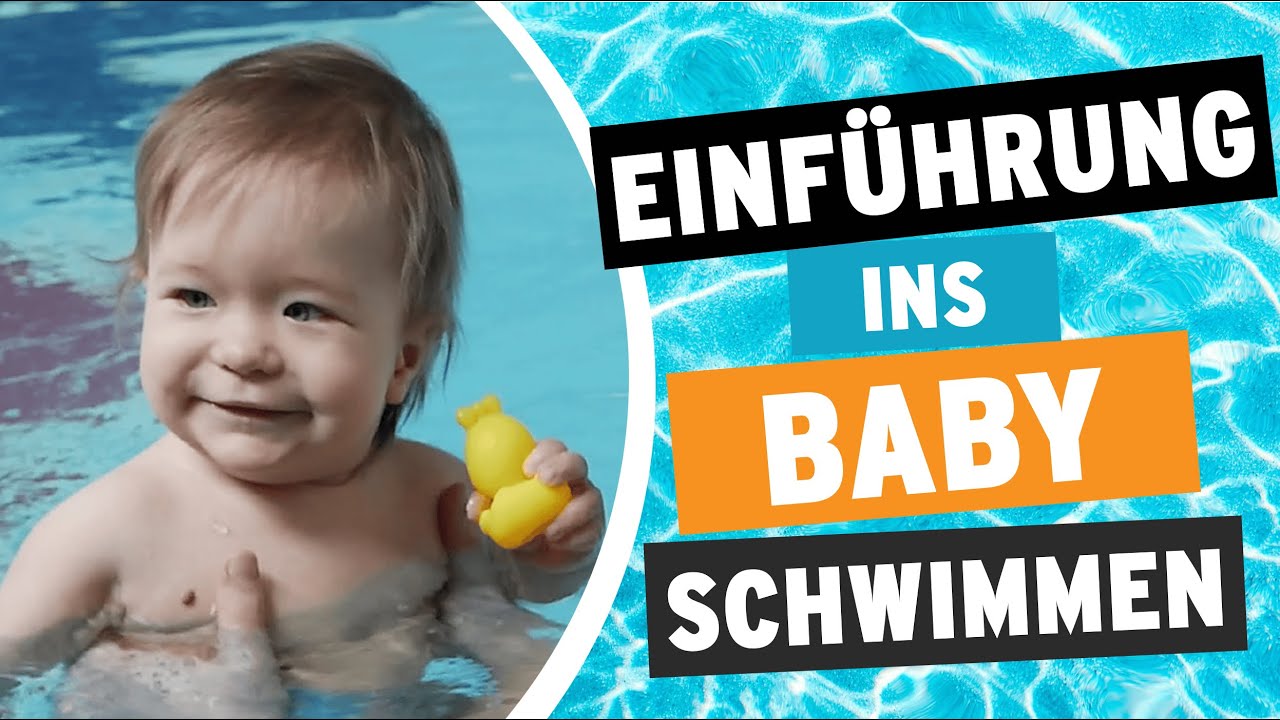 Babyschwimmen - Erste Schritte | Übung 1 - YouTube