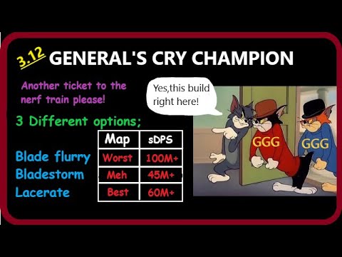 3.13 Ready] 80M+ DPS General's Cry | Please Nerf This | Not Ethical - YouTube