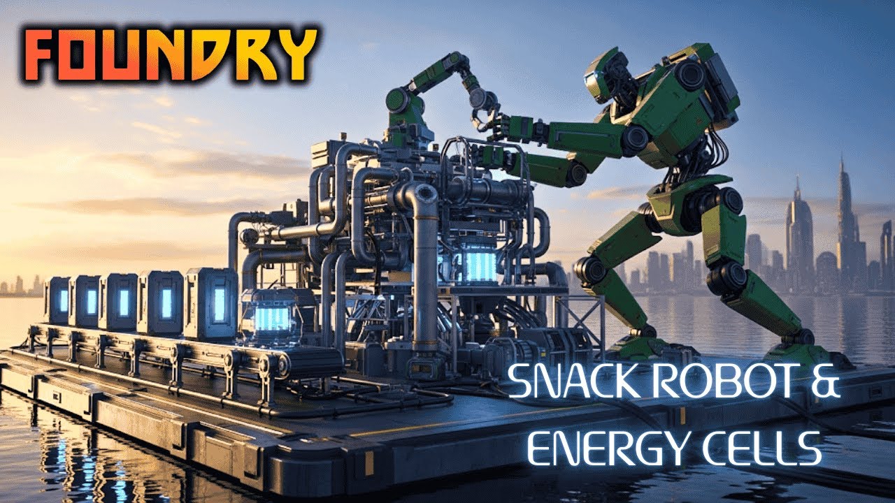 Snack Robots & Energy Cells. | Foundry Gameplay EP25 2025