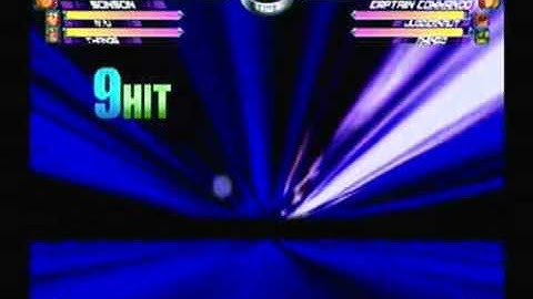 MvC2: SonSon 2x Offscreen Staff Super Combo