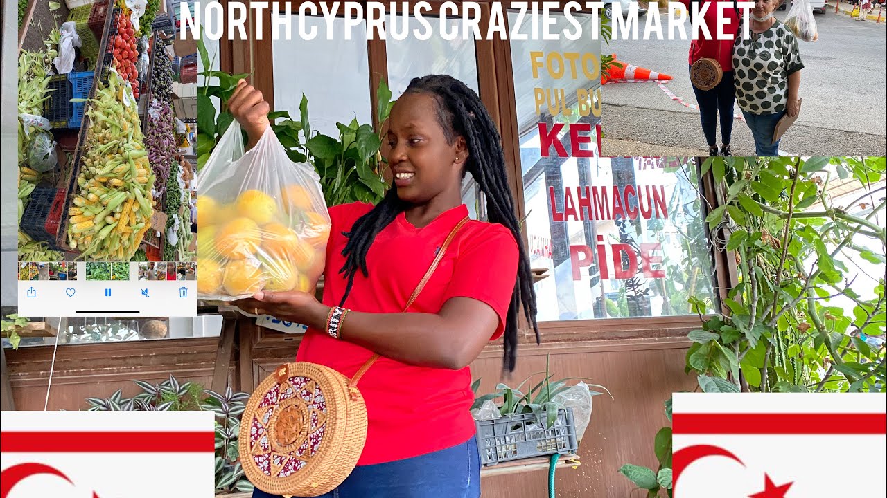 WHERE TO BUY VERY CHEAP GROCERIES IN NORTH CYPRUS/CRAZIEST MARKET ABROAD 😂😂😂