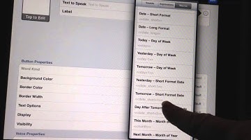 Add Date/Time & Battery level buttons in Proloquo2Go Using Macros!/Abbey/Autism/iPad/nonverbal