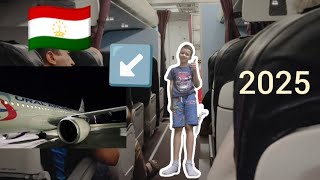 ПОЛЁТ В ТАДЖИКИСТАН НА САМОЛЁТЕ (УРАЛЬСКИЕ АВИАЛИНИИ, АЙРБАС 320) /Линикн.
