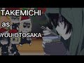 Tokyo revengers react to takemichi takemichi as yuu otosaka anime spoiler