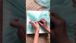 Packing Idea With a net cloth