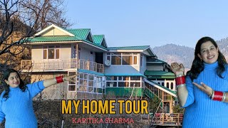 My Home Tour At Rohru Shimla Himachal Pradesh #himachalihome #mountainlife #woodenwork #appleorchard