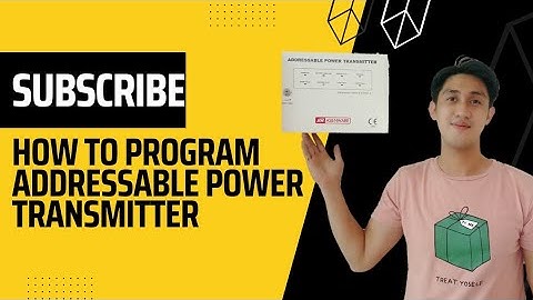 ASENWARE FDAS - " How to program Addressable Power Transmitter"