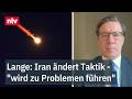 Lange: Iran &auml;ndert Taktik - "wird zu Problemen f&uuml;hren" - Experte zu Krieg und US-Dilemma