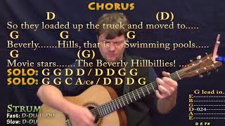 The Ballad of Jed Clampett (TV Theme) Strum Guitar Cover Lesson in G with Chords/Lyrics chords