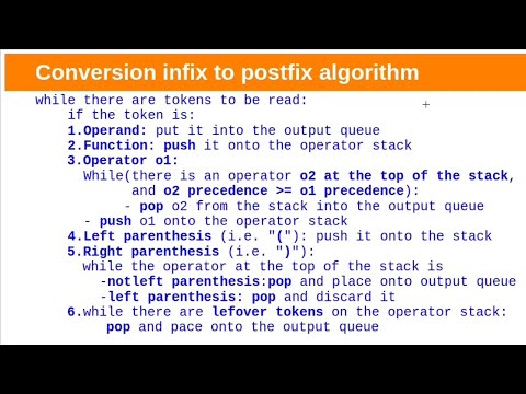 Infix to postfix Conversion using Stack