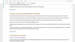 Getting Ready  JuliaBox Part 2  Coursera