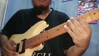 X-ray mekar di jiwa intro/solo tutorial gitar