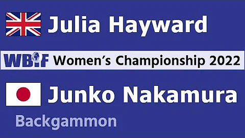 Junko Nakamura (Leotarou) vs. Julia Hayward [A1] (...