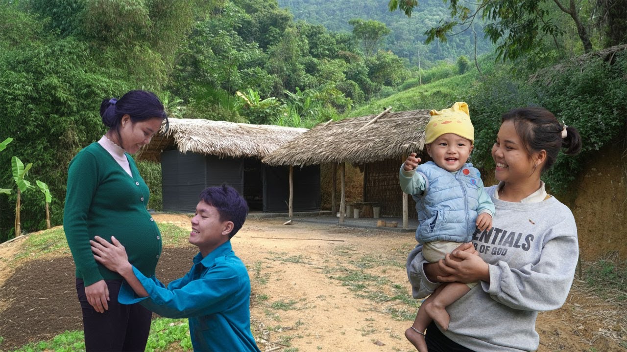 A Small Family in the Mountains – Heartwarming Moments Before Welcoming a New Member