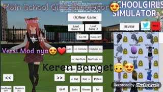 Bermain School Girls Simulator Versi Mod nya😍! (Video Cara Download Modnya Ada Di Deskripsi)