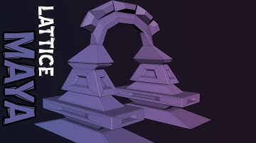 Maya 3D Modeling Basics: Lattice