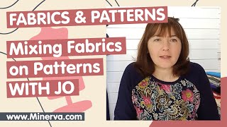 Mixing Fabrics on Sewing Patterns