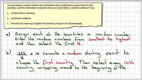 Countries large data set sampling methods