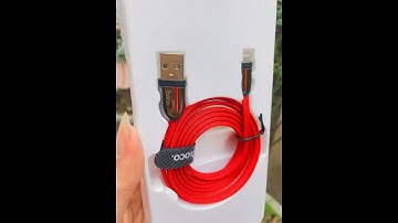 Cáp sạc nhanh Hoco 2.4A U74 Lightning cho Iphone/ Ipad- Hàng chính hãng- Bảo hành 12 tháng