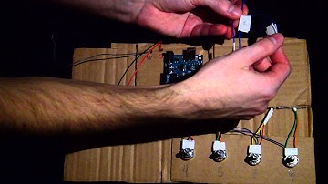 Create board to trigger sounds and change speed using Maxuino