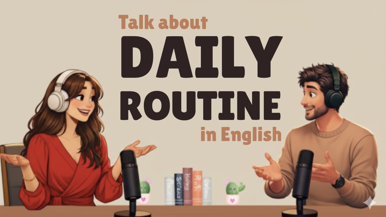 Разговор о повседневной рутине на английском языке | Подкаст на английском языке для легкой разго...