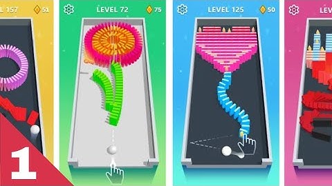 Domino Smash - Gameplay Walkthrough Part 1 - All Levels 1-10 iOS, Android HD Tutorials Offline