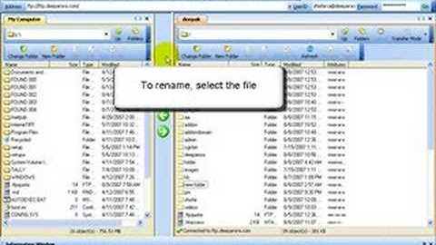 How To Manage Your Files Using WS_FTP