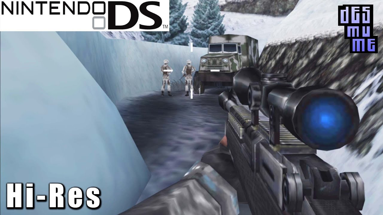 Call Of Duty Modern Warfare 3 Defiance Nintendo Ds Gameplay High Resolution Desmume Youtube