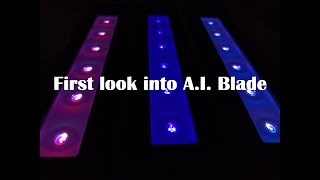 First look into A.I. Blade