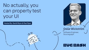 No actually, you can property test your UI