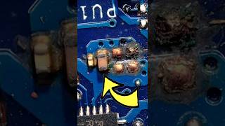 How Much To Charge For This Dell Capacitor Fix? 💸 #laptop #repair #electronics
