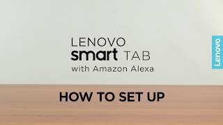 Lenovo Smart Tab with Amazon Alexa - How To Set Up screenshot 2