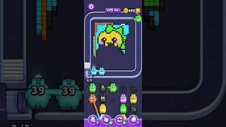Pixel flow 1161 impossible difficulty spike #pixelflow #mobilegame #challenge #games #shorts 