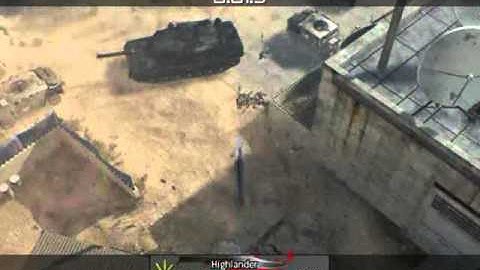 MW3 AON Straight Up Final Killcam From Spawn on Dome