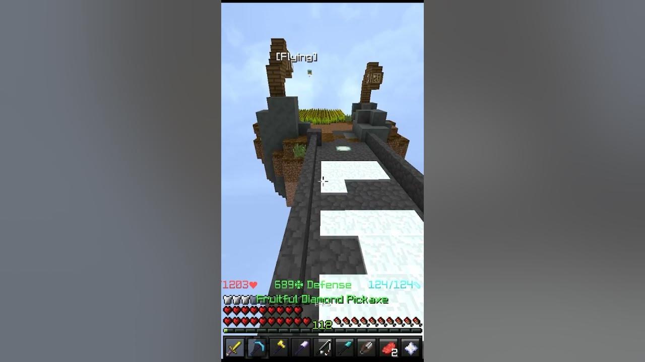 how to get snow shovel in hypixel skyblock #shorts - YouTube