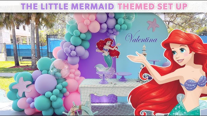 Harper's Mermaid Themed 3rd Birthday Party - Middle of Somewhere