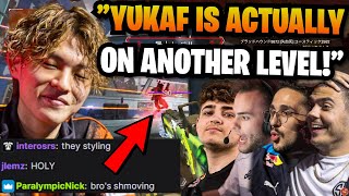 when FNC YukaF shows TSM ImperialHal & Apex Pros why he's the REAL MOVEMENT GOD in ALGS Scrims!