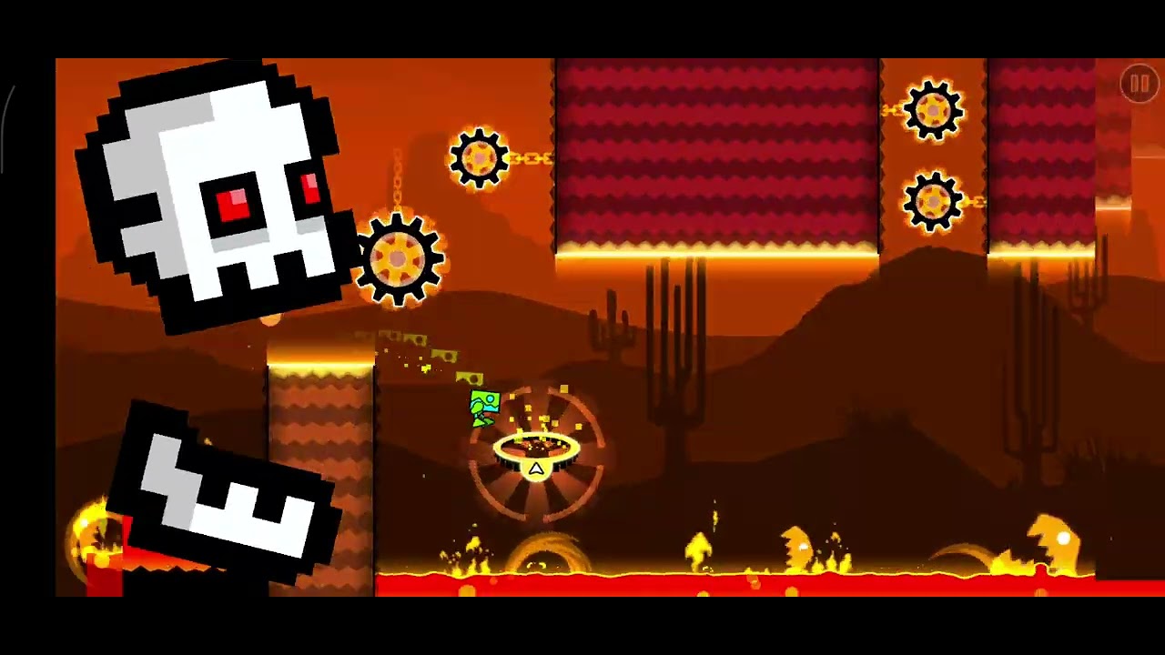 Geometry dash subzero - press start (full level) - YouTube
