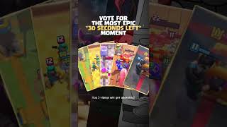 1,200+ submissions. 3 animations. Vote Now! #clashroyale