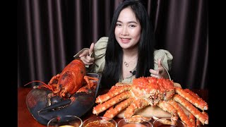 King Crab (4KG) and Lobster (5KG ) តោះមកញាុំស្តេចក្តាម និង​បង្កងយក្សទាំងអស់គ្នា