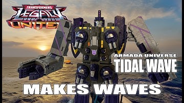 TRANSFORMERS ARMADA UNIVERSE TIDAL WAVE UNBOXING, TRANSFORMATION AND REVIEW!