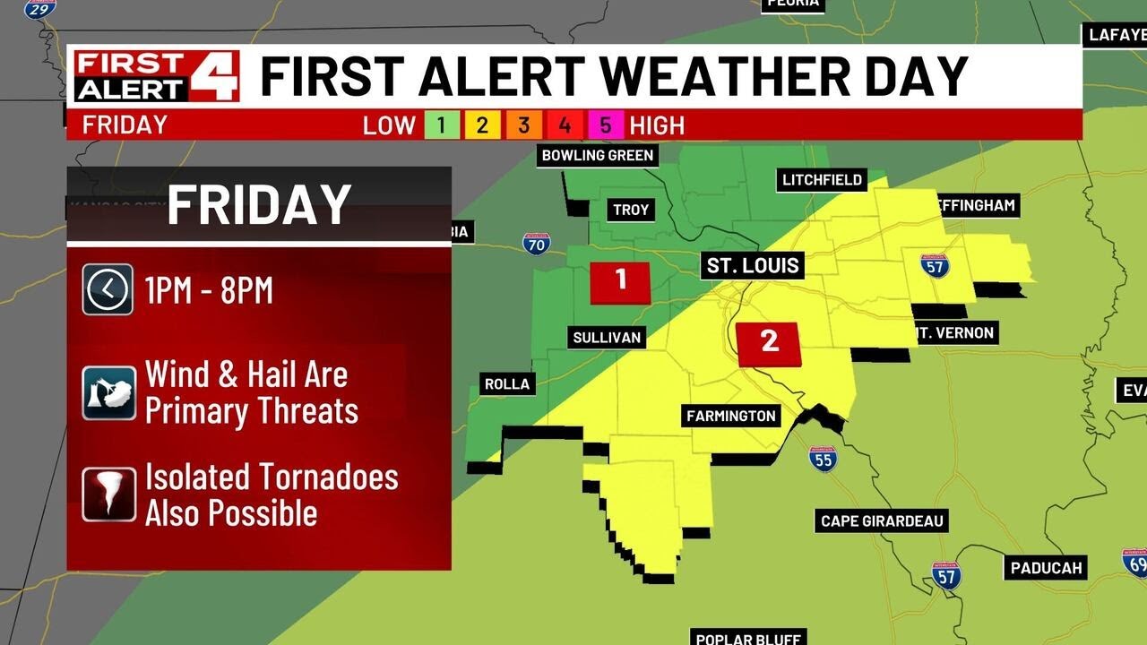 First Alert Weather Day Issued for Friday, Late Week Storms Could Be ...