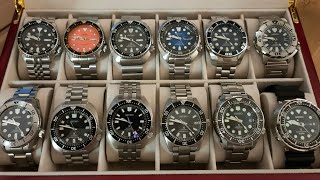 Seiko watches state of the collection.