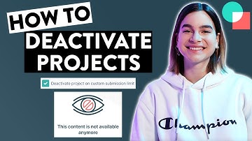 How To Deactivate Your Projects In involve.me