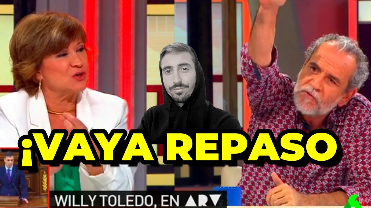 El repaso de Willy Toledo a Nativel Preciado y Antonio Ferreras sobre la Transición