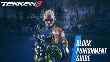 TEKKEN 8 | Raven movelist against blocked opponent - Block Punishment Guide!