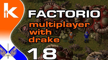 Factorio 0.16 Multiplayer | Belts and Biters with Drake | Ep 18