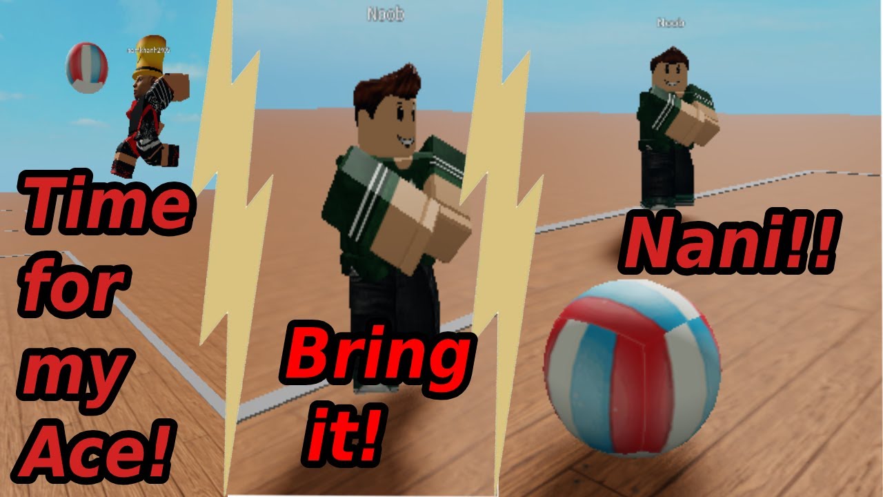How to spike serve and rush serve in Volleyball 4.2!! (easy) YouTube