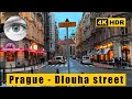 Prague (Praha) walk 4k HDR Revolution Square - Dlouha Street - Old Town Square - Czech Republic 🇨🇿